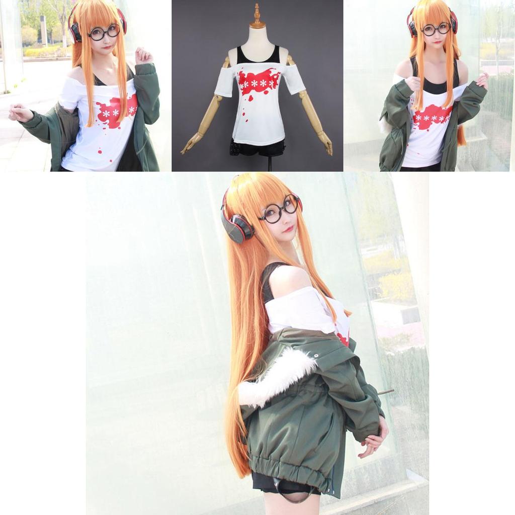 เสื้อ Cosplay Futaba 5 Persona Sakura สไตล์เกมออนไลน์