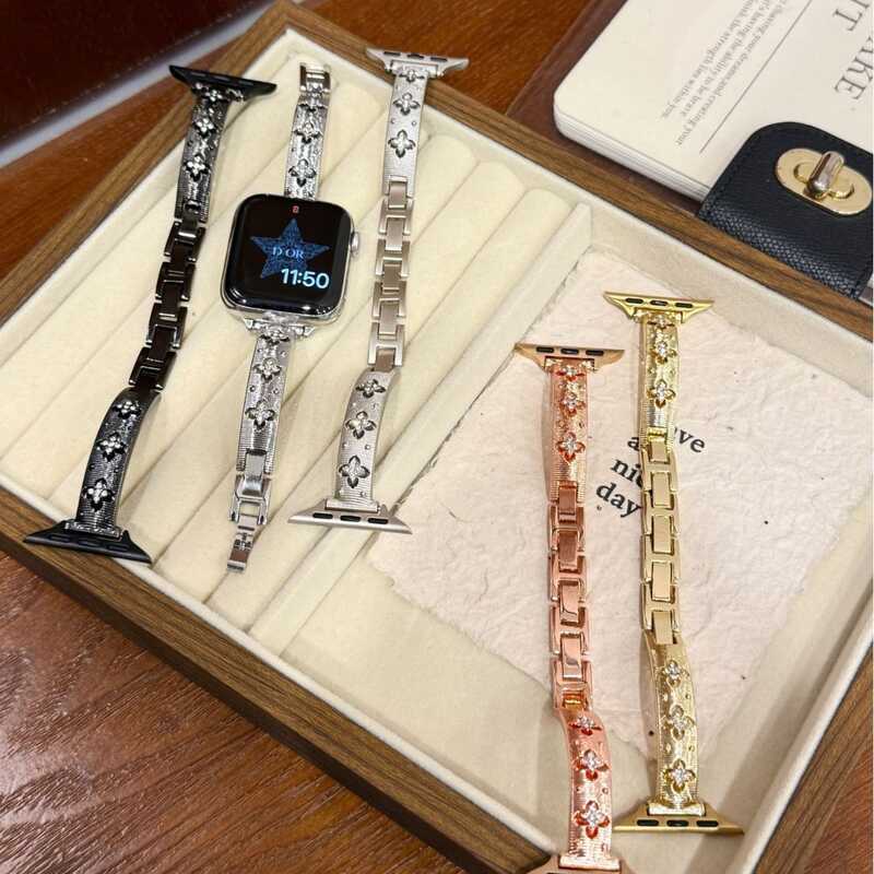 Buchilift สายโลหะโค้ง เหมาะสําหรับ Apple Watch iwatch11 Generation987654อัลตร้าเซ