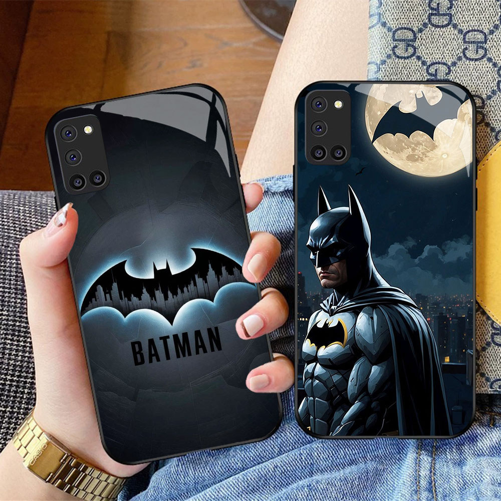 CK-12 DC Batman HD Glass Casing สําหรับ OPPO A92 A72 A94 A52 F19 Reno 5 5F Lite Pro