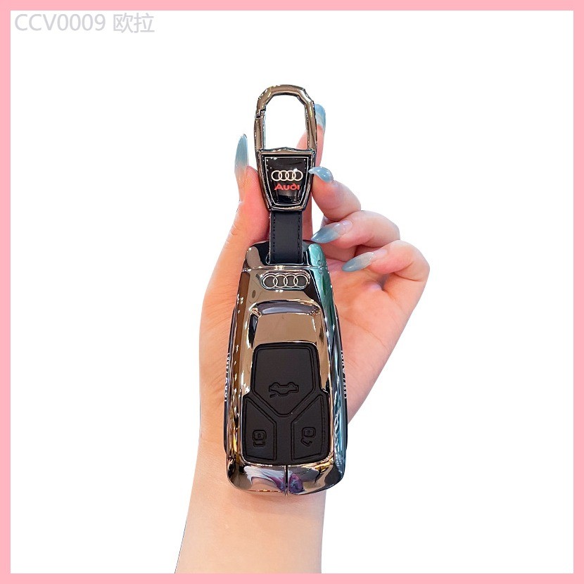 【2023-2025】 เหมาะสำหรับฝาครอบกุญแจใหม่ a4l/a6l/g5l/a3/g3/q21/shell a7/q4/a5/a8l หัวเข็มขัดระดับไฮเอ