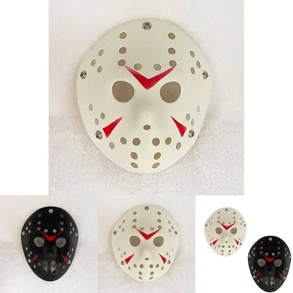 หน้ากาก Jason Green สําหรับปาร์ตี้ฮาโลวีนสยองขวัญคอสเพลย์งานปาร์ตี้และอุปกรณ์ประกอบฉากเครื่องแต่งกาย