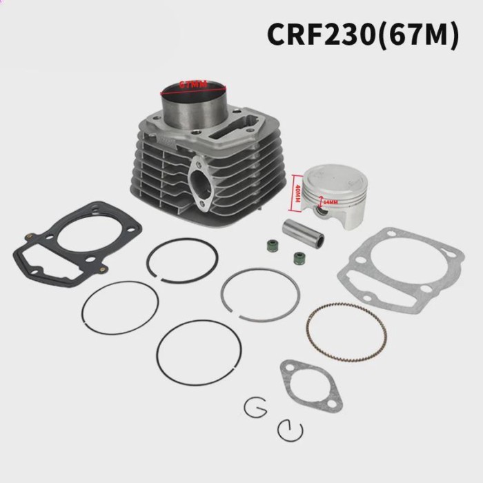 67mm Cylinder Liner Cylinder FTR223 FTR230 Cylinder Piston Sleeve