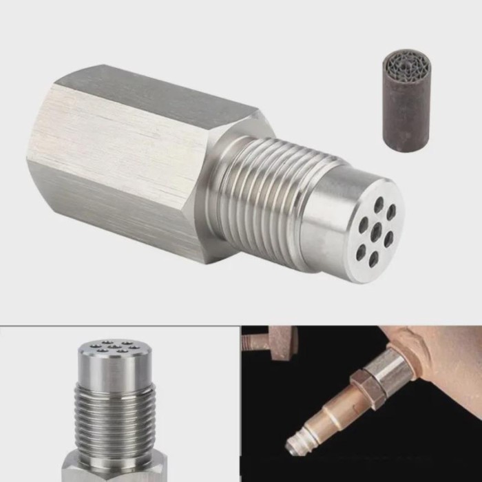 Oxygen Sensor Adapter Car Check Engine Light Fix Catalytic Mesh Oxygen O2 Sensor Spacer Adapter Min