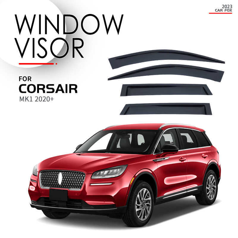 เหมาะสําหรับ LINCOLN Adventurer Window Rainproof Rainproof Board LINCOLN CORSAIR Window visor