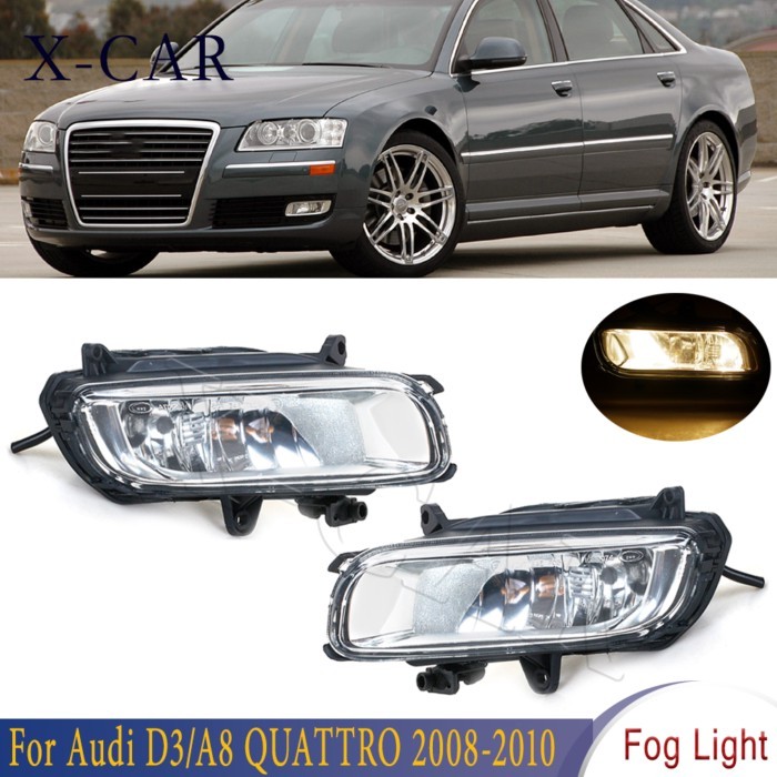 For Audi A8 Quattro A8 D3 2008 - 2010 Car Front Bumper Halogen Fog Light Lamp 4E0941699B 4E0941700B