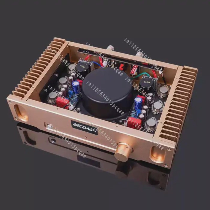 Ball Machine Sound Quality 1969 Gold Sealed Small Class A HIFI Post-stage Power Amplifier, Pure Cla
