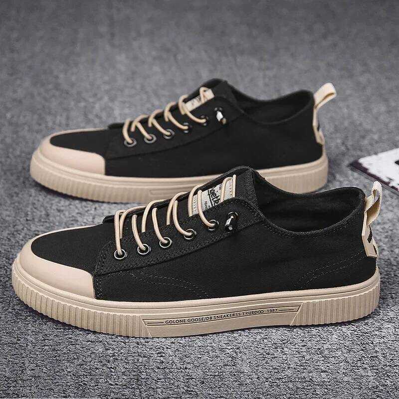 Breathable Autumn New Comfort Anti Slip Elastic Band Trendy Korean Version Casual Skateboard Shoes