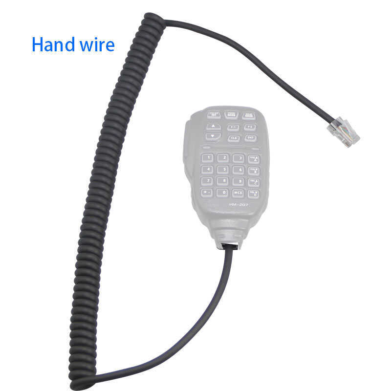 ▥ High Quality Audio With Replacement Microphone Cable For Icom HM 207S 2300H 2730A IC 2730E 51