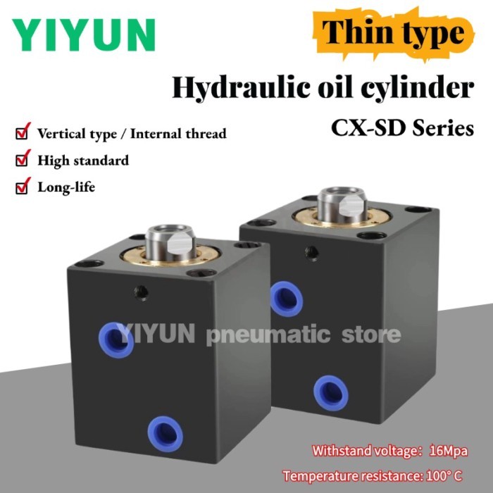 CX-SD20 SD25 SD32 SD40 SD50 SD63 SD80 SD100 X 10 20 30 40 50 60 70 80 100 Thin Type Hydraulic Oil C