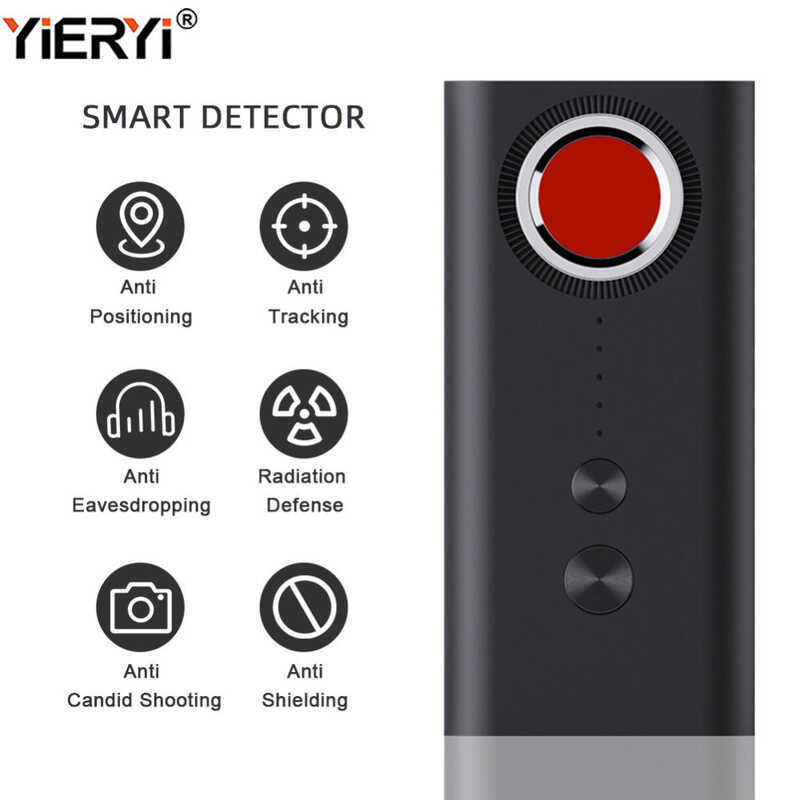 Hotel Anti-Candid Hidden Wireless Camera Anti Peeping Theft Alarm Infrared GPS Signal Lens RF Loor