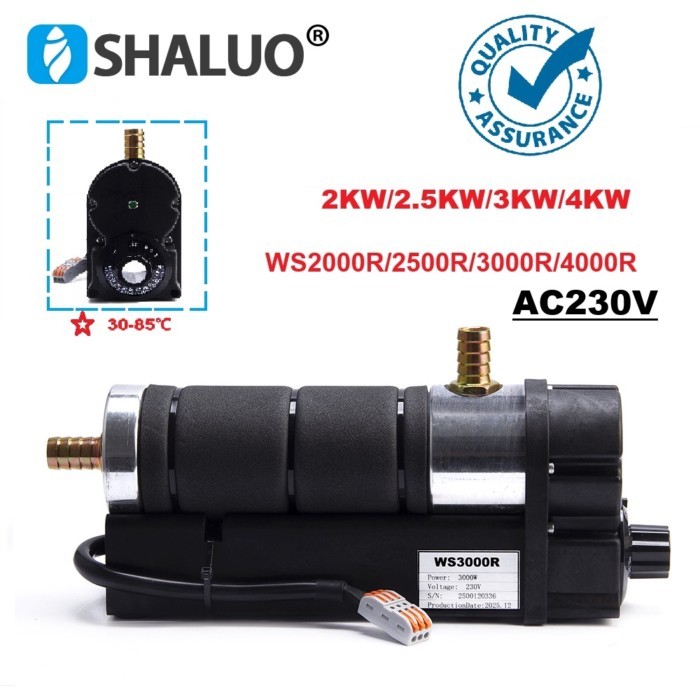 AC230V 2KW 2.5KW 3KW 4KW Diesel Engine Water Heater Horizontal Starting Self-circulating Preheater