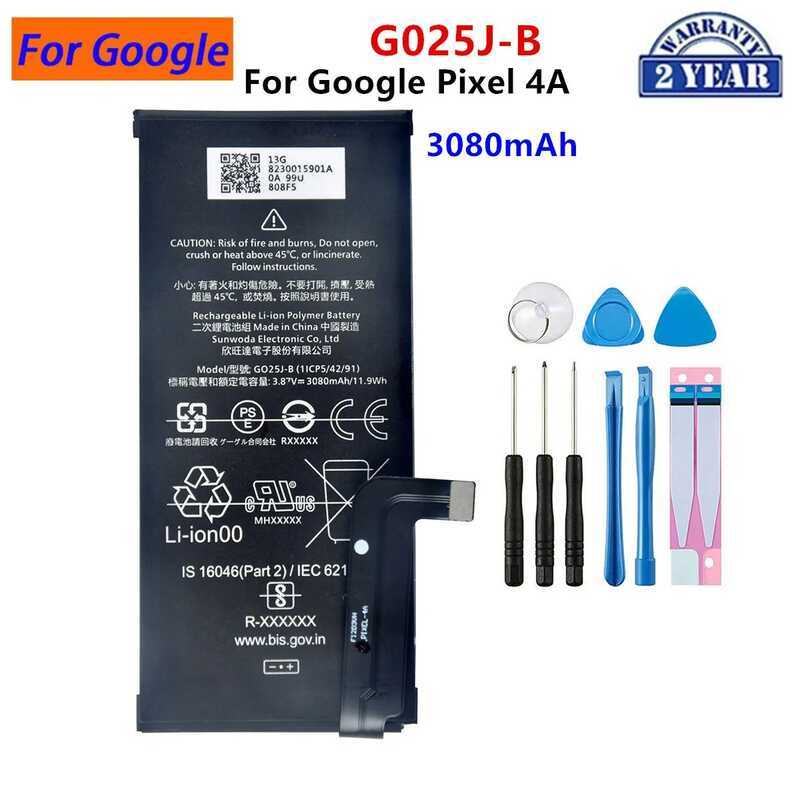 แบตเตอรี่ Gle28 G20m7 Gd1j6 G020a-B G020i-B G025j-B Gtb1f G63qn สำหรับ Google 3 3A 4 4A 4Xl 5 6 8A