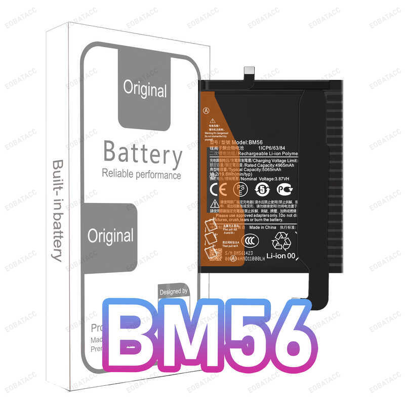 Bm56 Bm4y Bp48 Bp49 แบตเตอรี่ใหม่ 100% สำหรับ Xiaomi K40 Gaming/K50 Gaming/K40/K40s/K40 Pro Phone พ