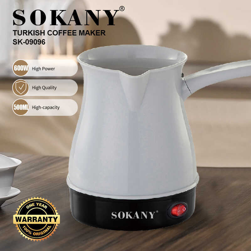 Sokany European Standard กาแฟไฟฟ้าตุรกี MAKER ในครัวเรือน COFFEE MAKER กาต้มน้ํา COFFEE MAKER