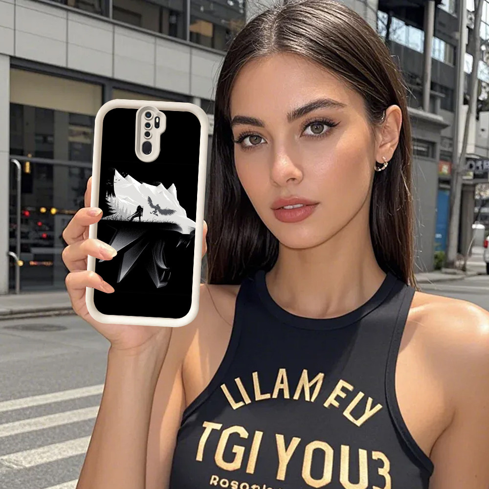 DE-35 W-witcher ปลอก Handphone สําหรับ OPPO Reno F11 2Z A5 2F A9 F9 8T F19 2020 Pro 5G