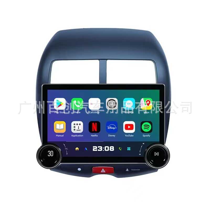 ลูกบิดคู่ 1 0 . นิ้ว ASX Orande Car Navigation GP Tooth Reflection Video Car ply All-in-One Machine