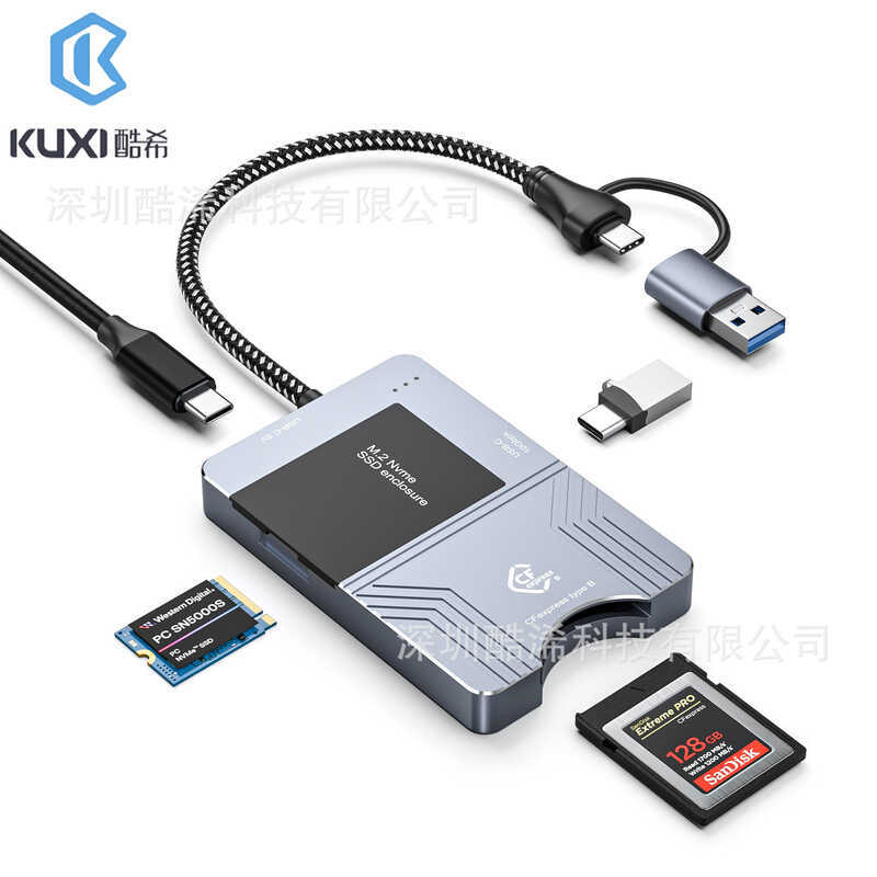 Metal M.2 express type B XQD Card Reader e Card Reader