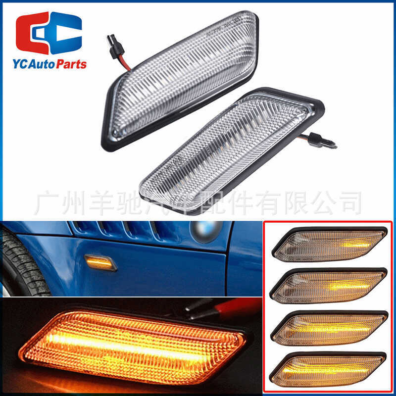 เหมาะสําหรับ BMW Z Series BMW Z3 Coupe/Roadster Running Water Side Light LED Dynamic Fender Light
