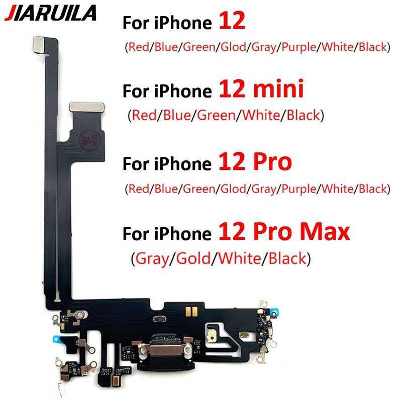 ทดสอบแล้ว ใหม่ สำหรับ iPhone 12 / 12 mini / 12 Pro Max พอร์ตชาร์จ USB ซ็อกเก็ตด็อก ปลั๊กเชื่อมต่อ บอ