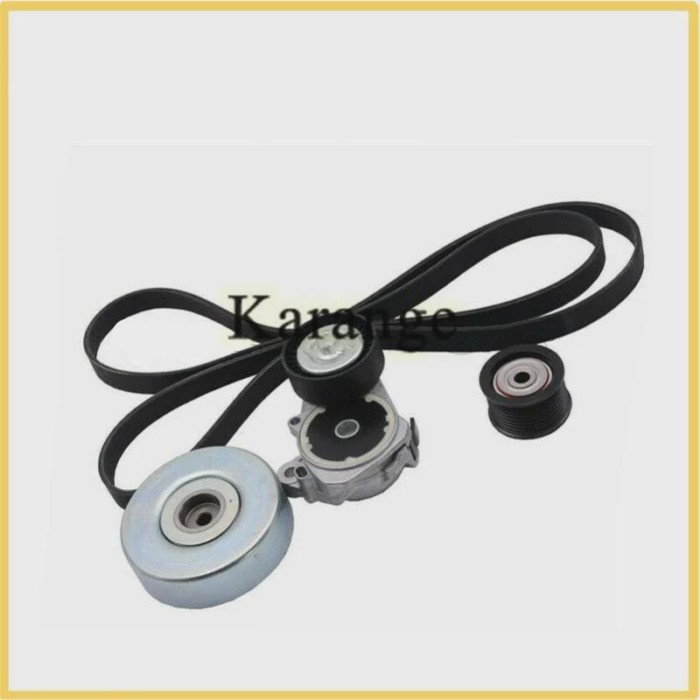 166200W131 Set Serpentine Drive Fan Belt Tensioner For Lexus Toyota 07-15 LS460 16620-0W131 16620 0