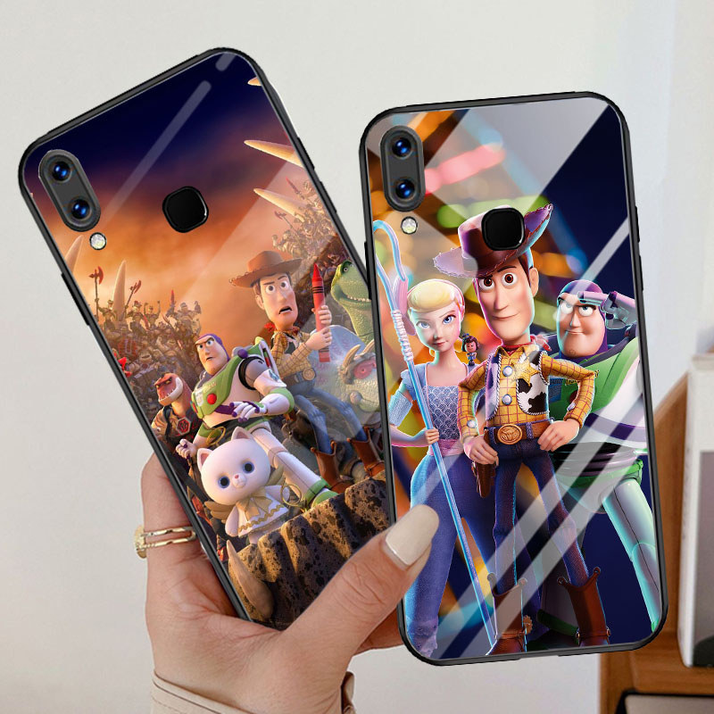 T-34 Toy Story กระจกนิรภัยสําหรับ VIVO Y95 Y67 Y11 Y93 2019 Y91 Y89 Y85 Y66 Y12i Y91C กรณี