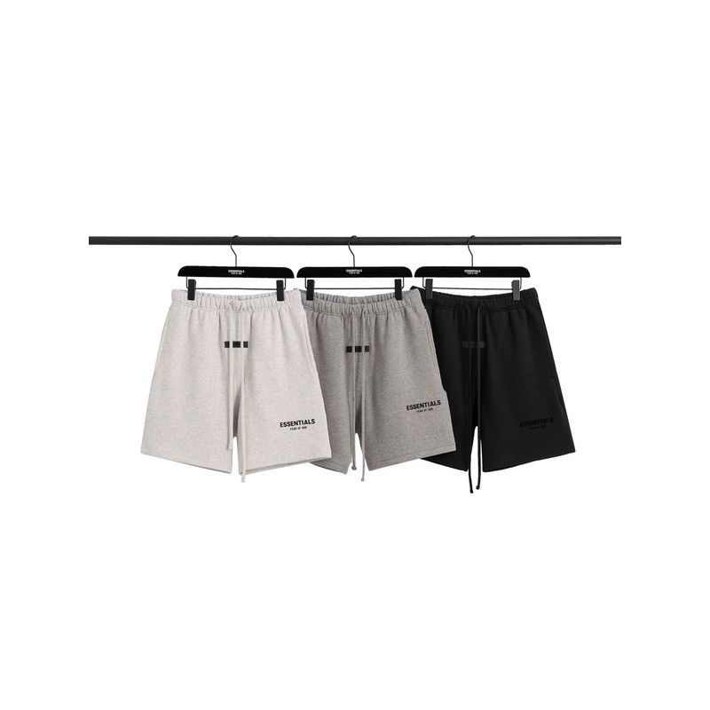 กางเกงขาสั้น Ess-Essentials22SS-กางเกงขาสั้น 22 สไตล์ Flocking กางเกงขาสั้น