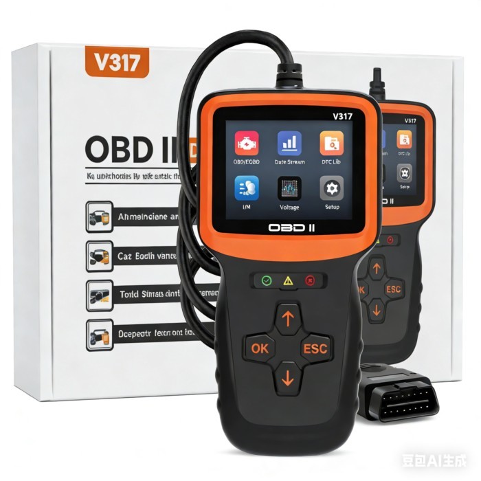OBD2 Scanner Error Code Diagnostic Tool Code Reader Automotive Tools Car Engine Fault Code Reader O