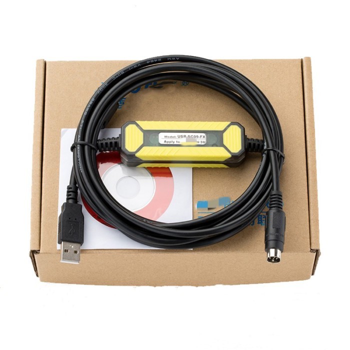 USB-SC09-FX For Mitsubishi PLC Programming Cable FX0N FX1N FX2N FX0S FX1S FX3U FX3G Series Communic