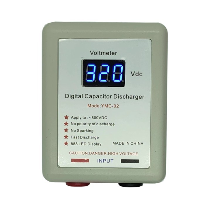 Digital Display Capacitor Discharge Pen With Voltmeter Display Nnon Sparking Discharge Tool For Cap