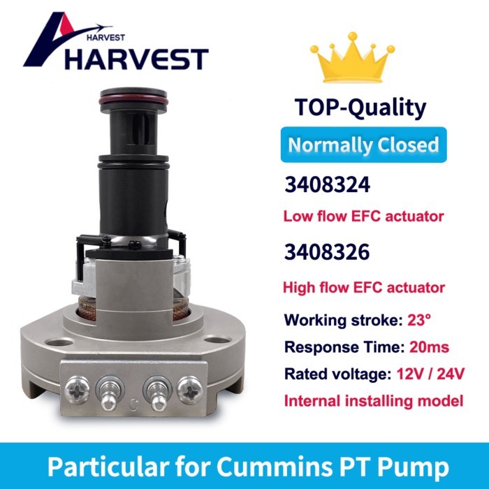 3408324 3408326 Diesel Generator EFC Actuator Fuel Pump Electric Actuator Genset Replacement CUMMIN