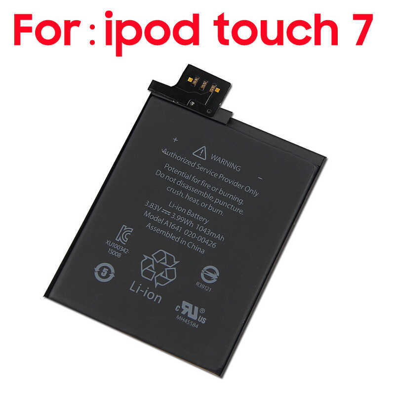 แบตเตอรี่ทดแทนใหม่สำหรับ Ipod Touch7 Touch 7 6 4 5 Touch6 Touc5 A2178 A1421 A1509 A1367 A1574 A1641