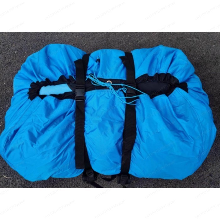 Free man paragliding big bag power umbrella fast  lazy bag storage stack