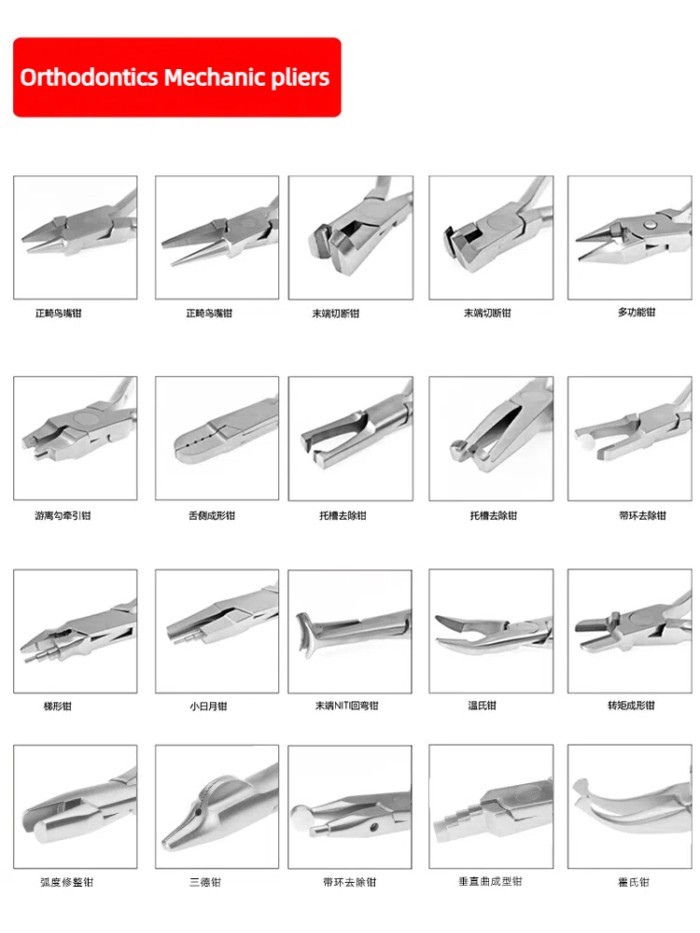 Dental Orthodontic Plier Distal End Cutter Plier Ligature Cutter Band Removing Forcep Stainless Ste
