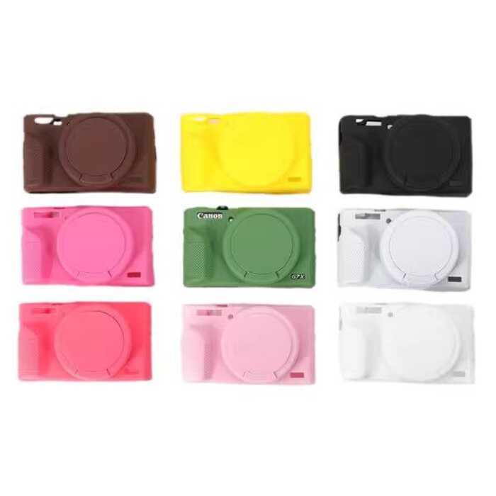 เลือกเหมาะสําหรับ Canon/Canon G7X MarkIII กล้องเคสซิลิโคน G7X3 แพ็ค G7XIII เคสป้องกัน