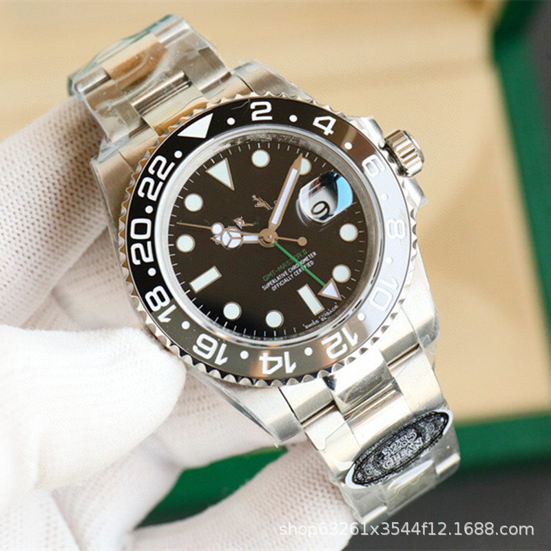 สินค้าขายดี❤ Chanel Style 2025 Green Nige Cola Circle Pepsi Circle Series Mens Luminous Diving Water