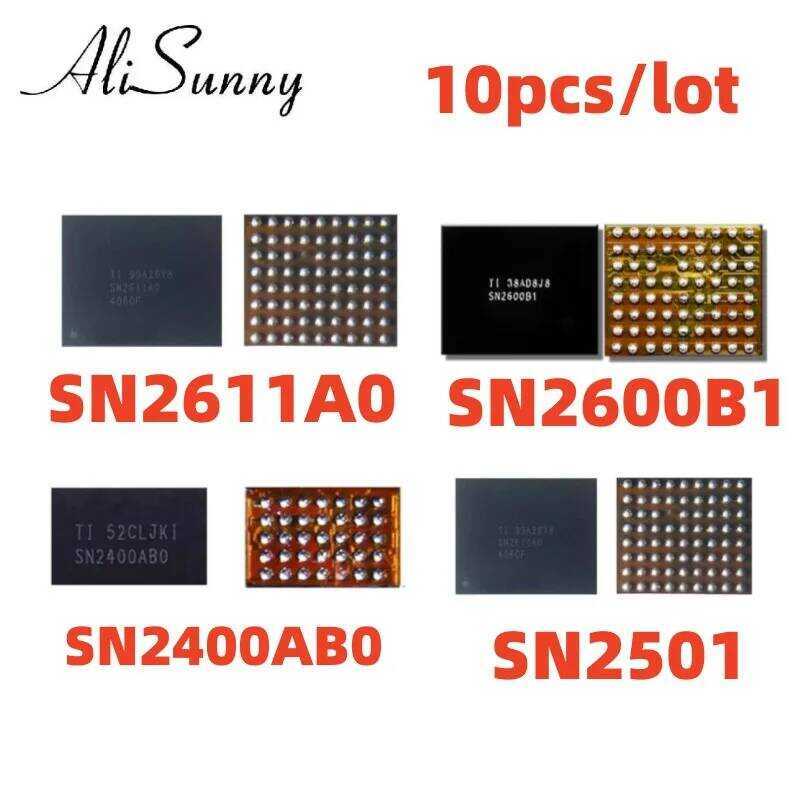10 ชิ้น U3300 SN2600B1 SN2611A0 SN2501 SN2400AB0 ชิปชาร์จพลังงานสำหรับ iPhone 11 Pro XS Max XSM XR 8