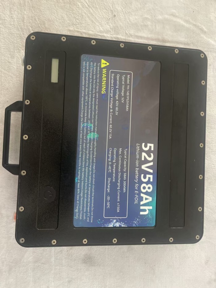 52v58Ah electric hydrofoil surfboard matching battery surfboard battery
