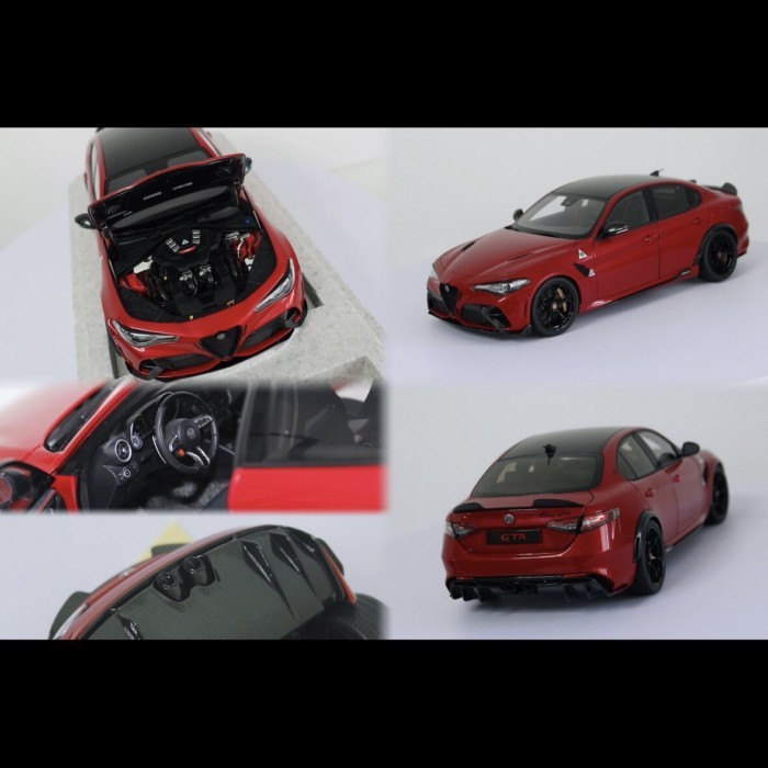 MH 1: 18 Alfa Romeo Alfa Romeo Giulia GTA โมเดลรถอัลลอย