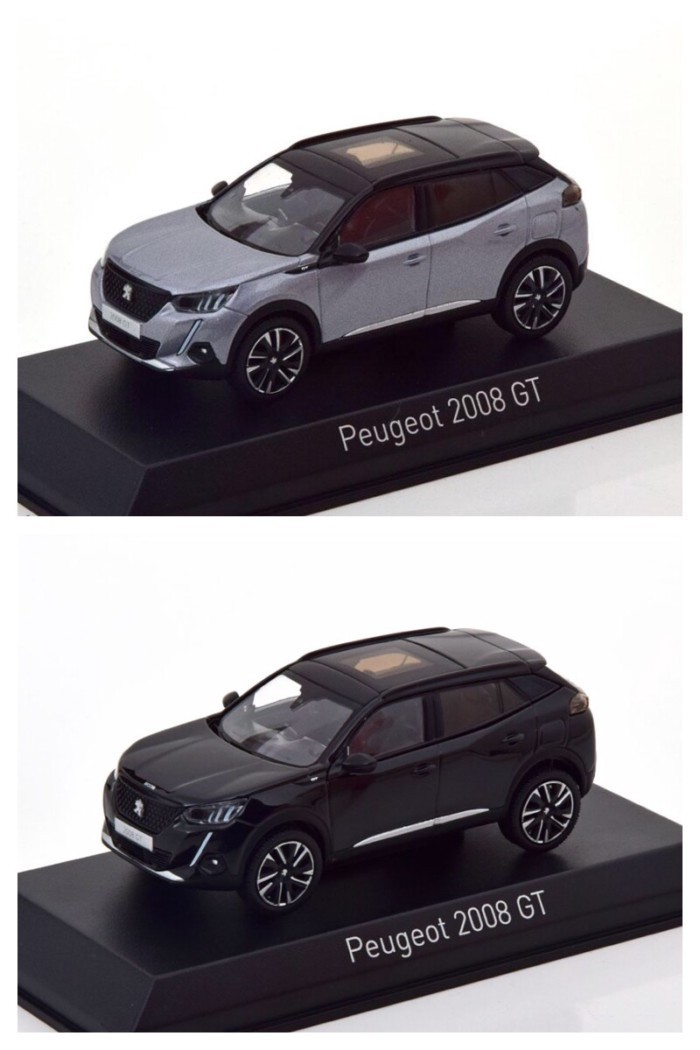 Norev 1: 43 Peugeot 2008 GT 2020 โมเดลรถ Peugeot ฝรั่งเศส