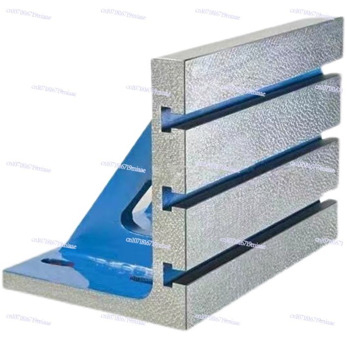 Cast iron bending plate 90 degrees right angle against the plate T-groove cast iron bending plate t