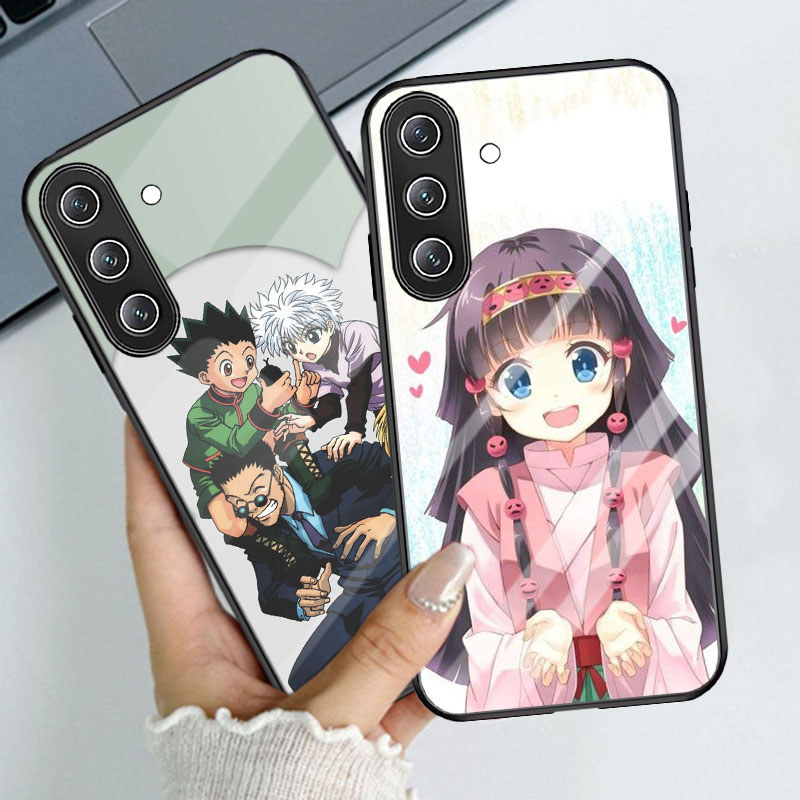 T-16 HUNTING กระจกนิรภัยสําหรับ Samsung A05S M17 A15 A24 A04S A14 A17 A56 A16 5G กรณี