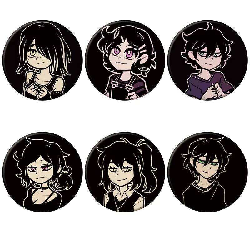 58 มม.เกม Coffin of Andy และ Leyley Badge Pin รูปการ์ตูนเข็มกลัด Pins สําหรับแฟนกระเป๋าอุปกรณ์เสริมเ