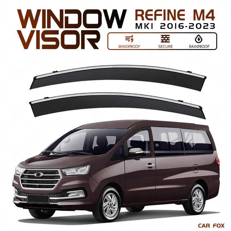 เหมาะสําหรับ Jiang Huairui Wind M4 ที่บังแดดกันฝน JAC Refine M4 ที่บังแดดหน้าต่าง