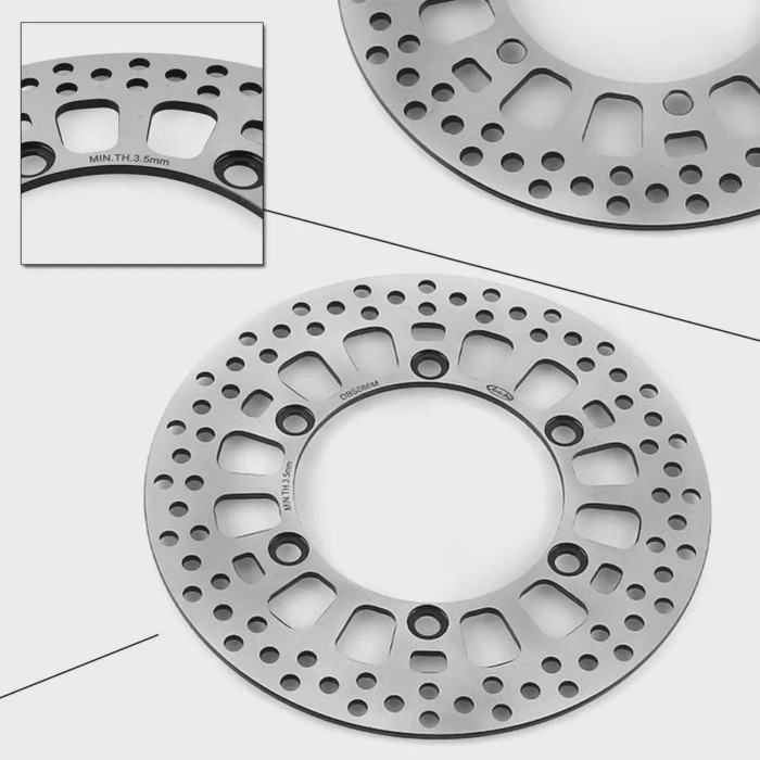 Motorbike Front Brake Disc Rotor for Honda CA125 CA250 CB125F VT125C CBX250 CMX250 C REBEL & for He