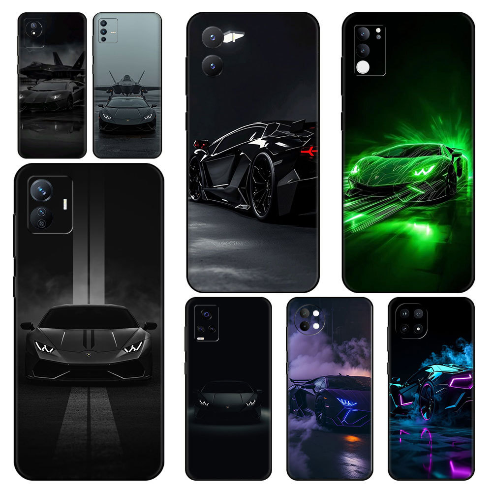 Lamborghini Aventador SVJ กีฬารถ ^ SJ-8 สําหรับ Vivo V7 Plus Y79 V9 Y85 Y89 V11 i V15 V20 Pro V19 V2