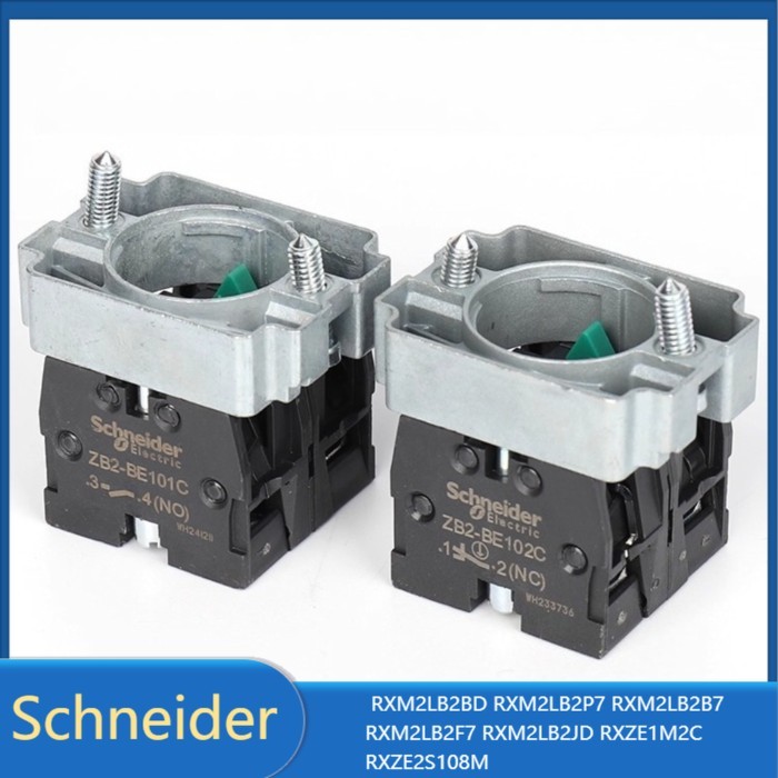 10 PCS Schneider ZB2BZ101C ZB2BZ102C ZB2BZ103C ZB2BZ105C ZB2BE101C ZB2BE102C ZB2BZ21C Self-locking