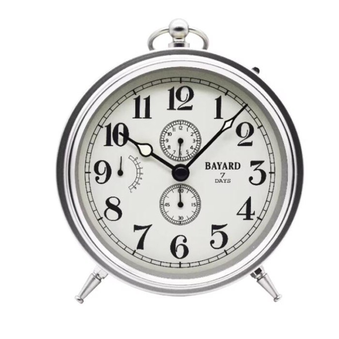 Mechanical Alarm Clock - Extra Loud Metal Alarm Clock