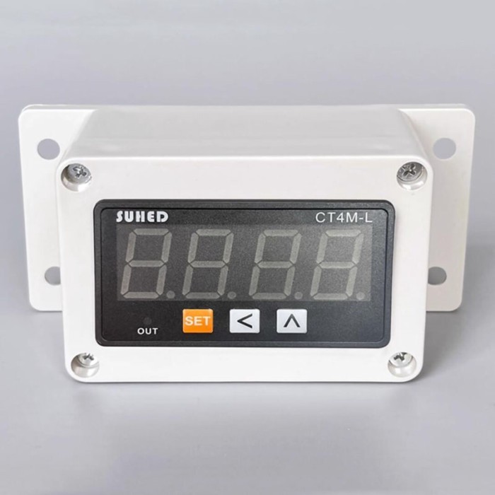 0-600°C Range, 4-20mA Input, Digital Temperature Controller with Alarm - High Accuracy Industrial O