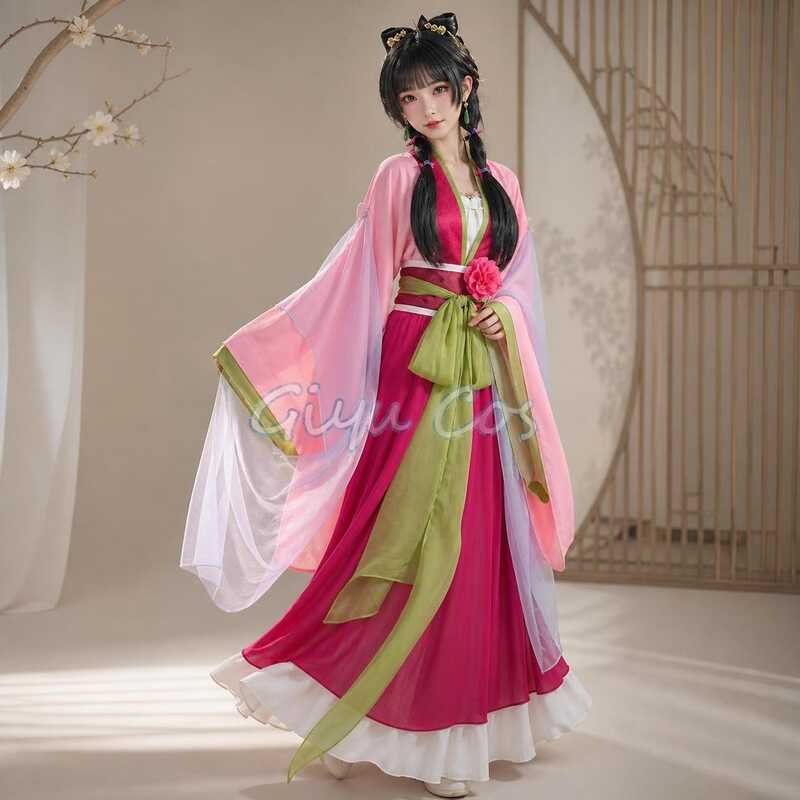 s Maomao Garden Cosplay Costume Full Set Carnival Uniform Halloween Party Masquerade For Women Game