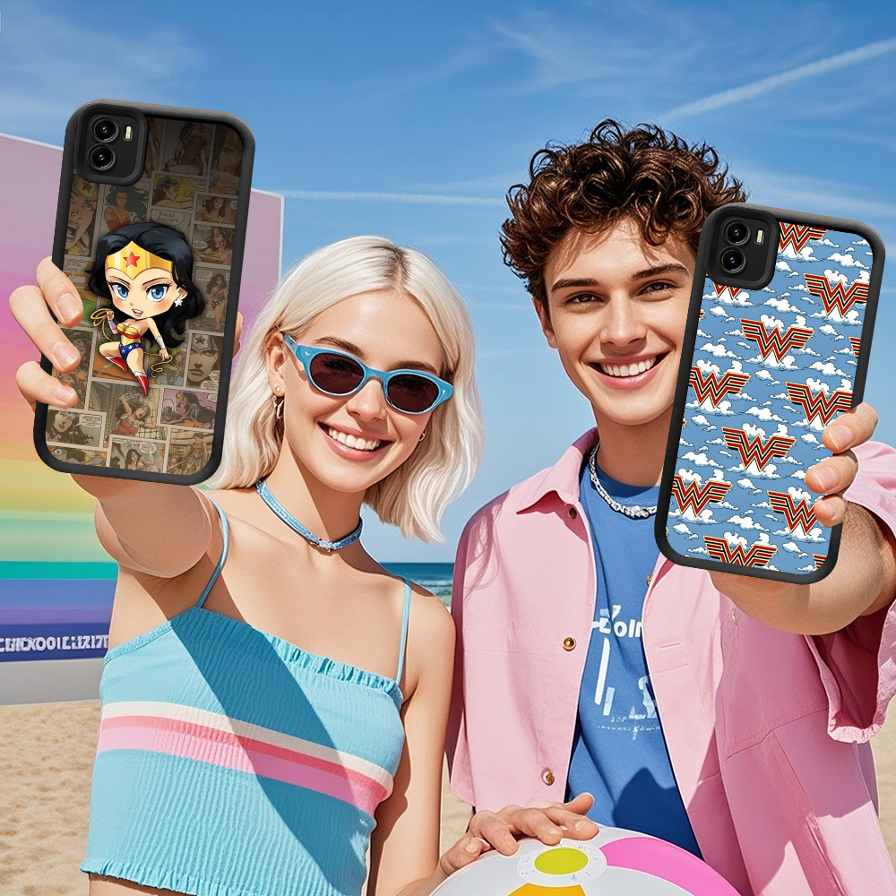 DE-25 Mujer MaravillaปลอกHPสําหรับVIVO Y53s Y51 V21E Y31 Y33 V21 Y51A Y73 Y51S 2020 2021